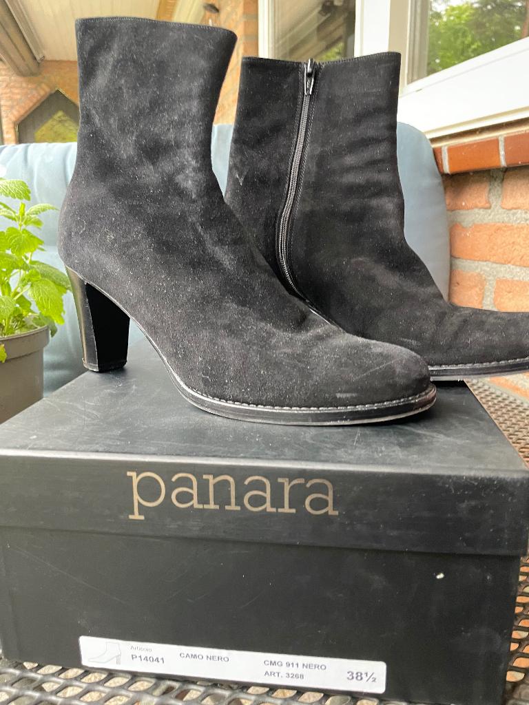 Damesschoenen, Kleding | Dames, Panara, Zwart, Lage of Enkellaarzen, Nieuw
