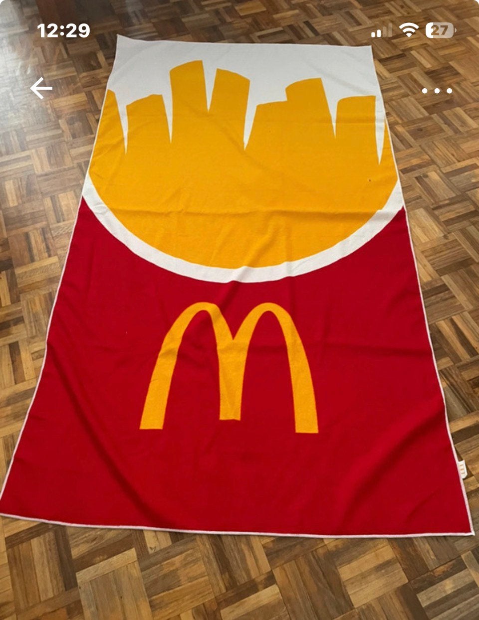 Mcdonalds stranddoek Nieuwe, Ophalen, Nieuw