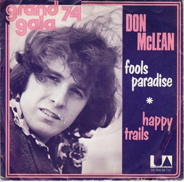 Don McLean - Fools Paradise (Single), Gebruikt, 7 inch, Single, Ophalen of Verzenden