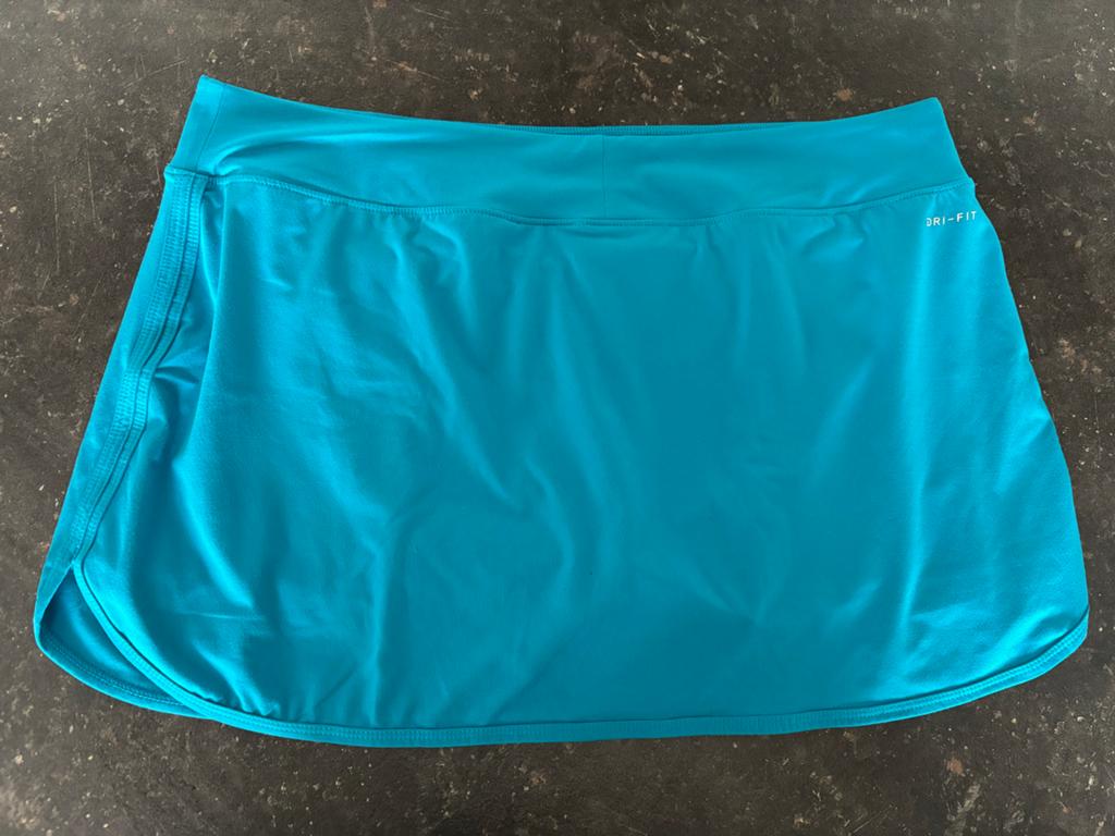 Nike tennisrokje, XL, Kleding | Dames, Ophalen of Verzenden, Zo goed als nieuw, Maat 46/48 (XL) of groter, Blauw