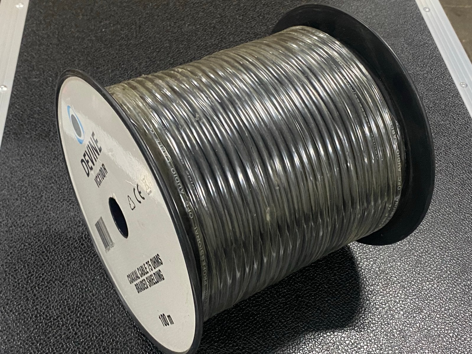VCX 100 coax videokabel 75 ohm - rol 100 meter, Audio, Tv en Foto, Audiokabels en Televisiekabels, Ophalen of Verzenden, Nieuw