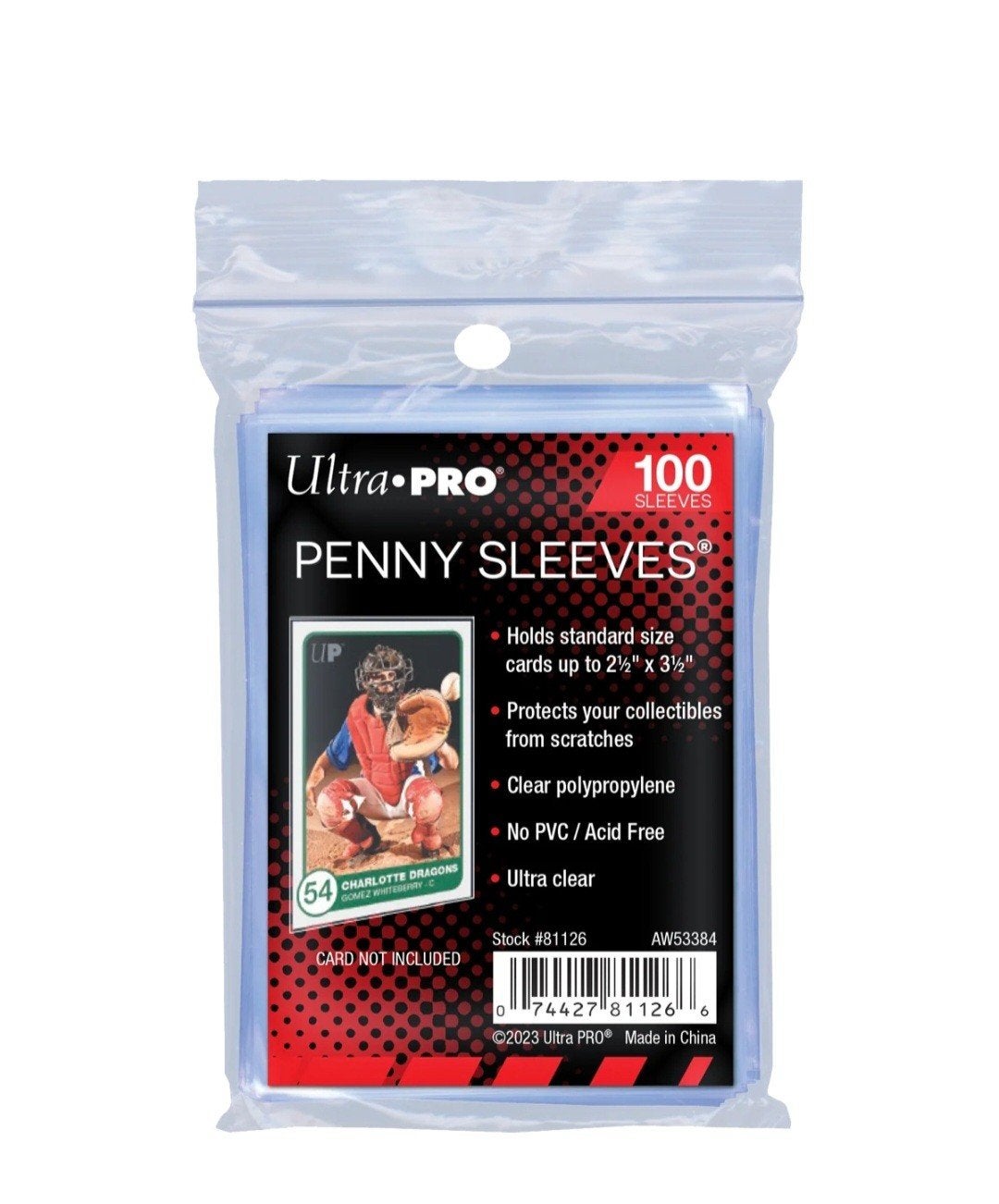 Ultra PRO Penny Sleeves - 100 stuks voor standaard kaarten, Ophalen of Verzenden, Nieuw