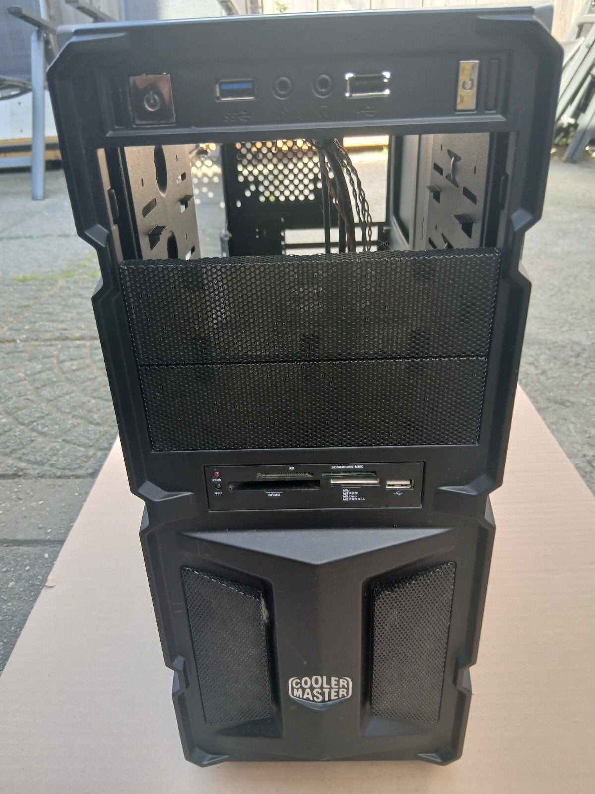 Coolermaster pc kast micro ATX, Computers en Software, Ophalen of Verzenden, Gebruikt