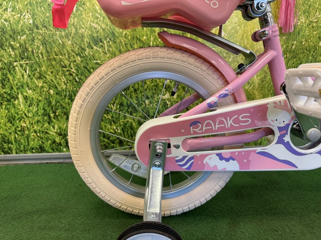 Fietshokje Amersfoort: Raaks Coco meisjesfiets 14 inch, Fietsen en Brommers, Niet ingevuld, Niet ingevuld, Ophalen of Verzenden