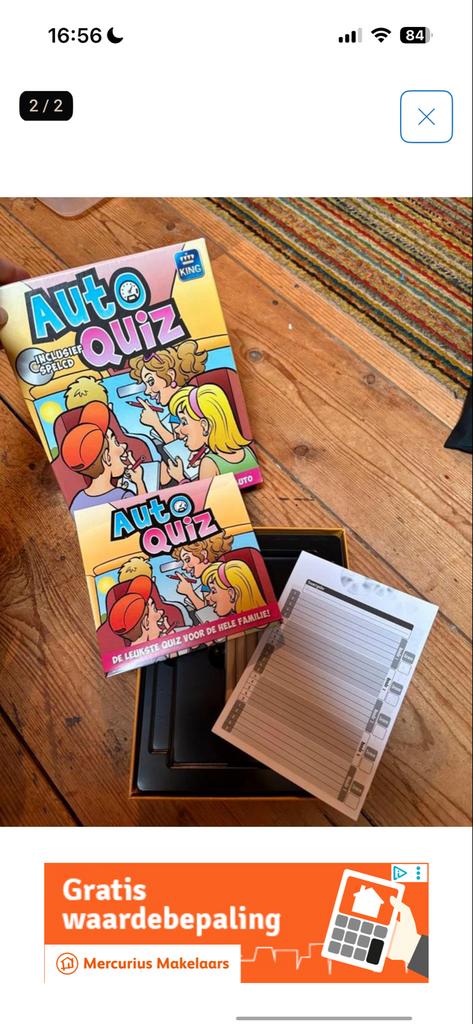 Auto Quiz, Drie of vier spelers, Ophalen of Verzenden, Gebruikt