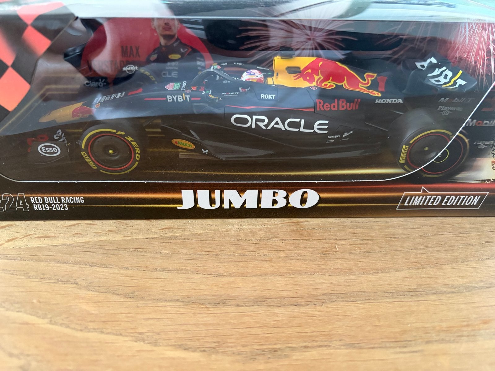 Red Bull Racing RB19-2023 Max Verstappen Jumbo Limited Editi, Ophalen of Verzenden, Nieuw