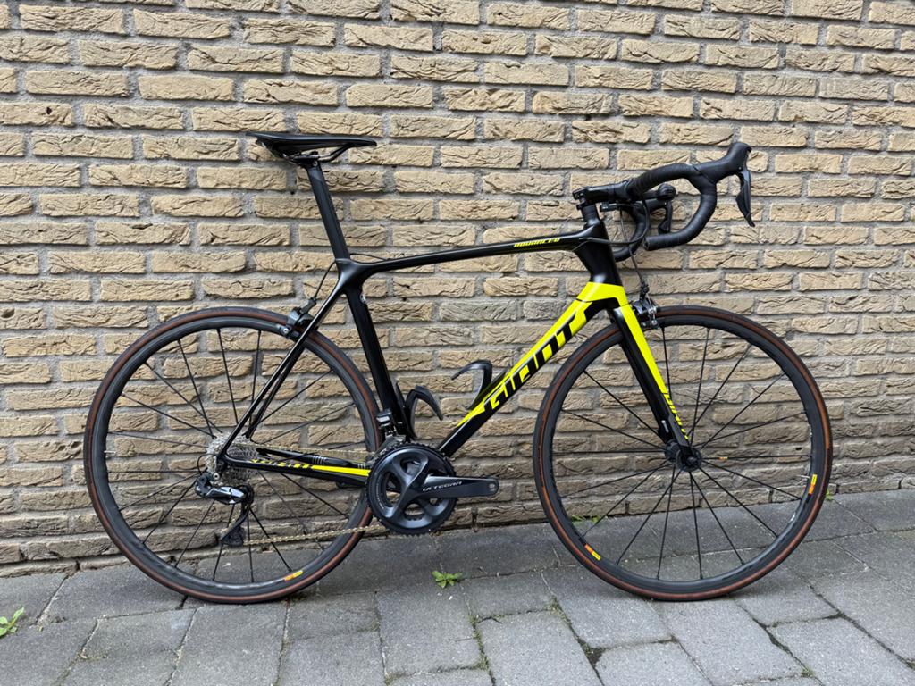 Giant TCR Advanced 0 2018 racefiets maat L, Fietsen en Brommers, Ophalen, 28 inch, Carbon, Giant