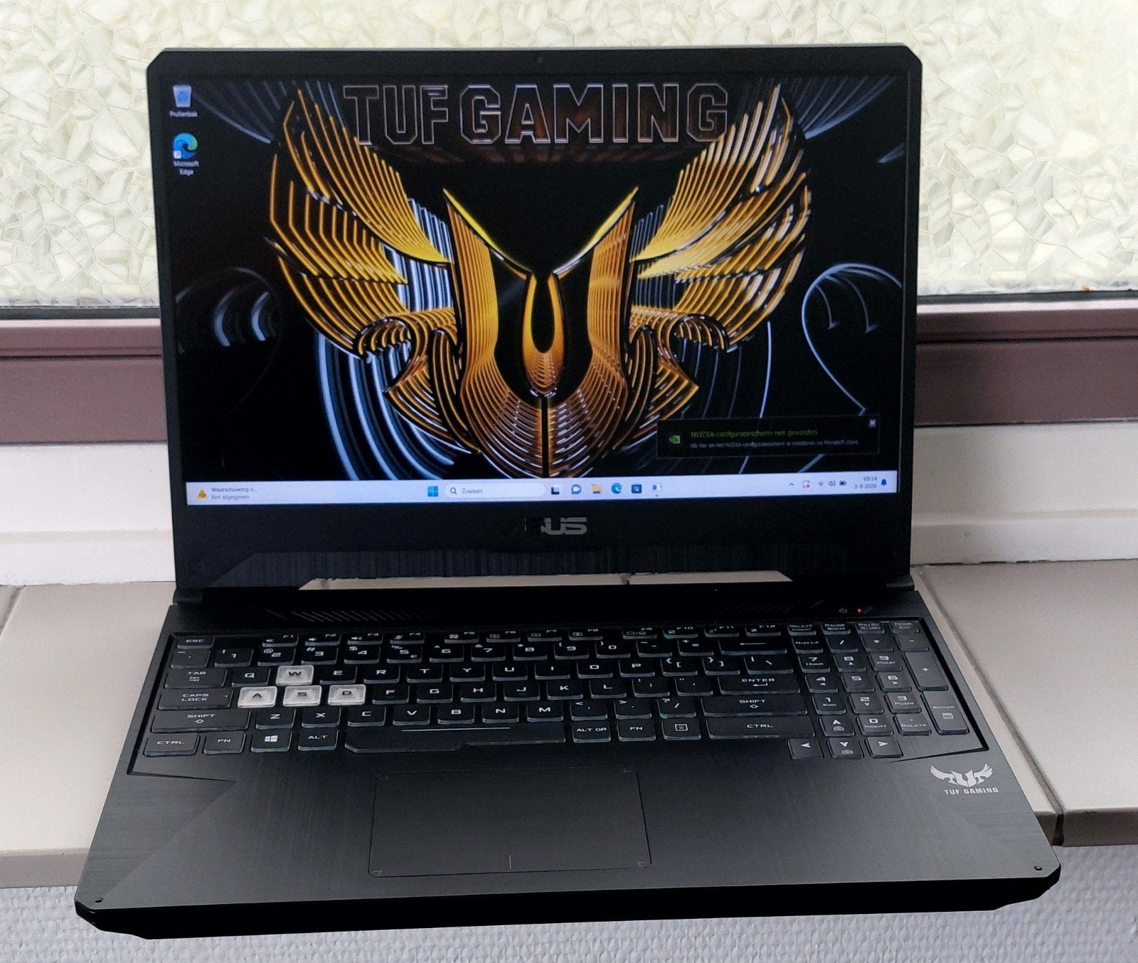 Asus Tuf gaming AMD RYZEN 5 15 inch, Computers en Software, Windows Laptops, 2 tot 3 Ghz, 8 GB, Zo goed als nieuw, Gaming