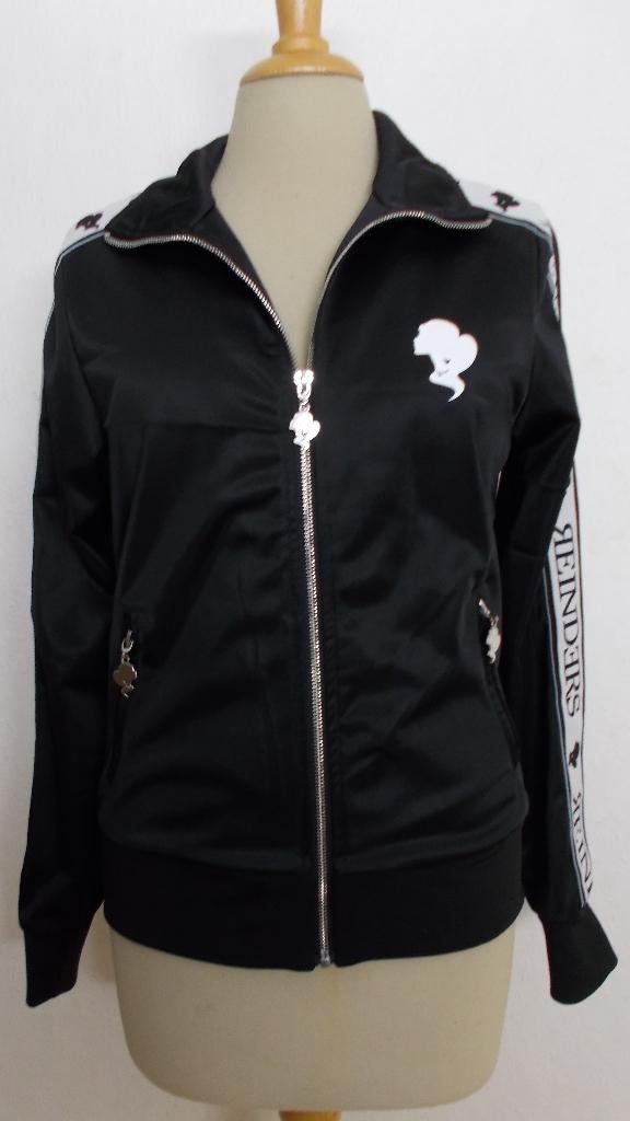 Origineel leuk zwart/wit sportief jasje van Reinders! S/M, Kleding | Dames, Verzenden, Zo goed als nieuw, Maat 38/40 (M), Zwart