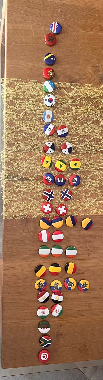 Deka button WK ruilen, Albert Heijn, Ophalen
