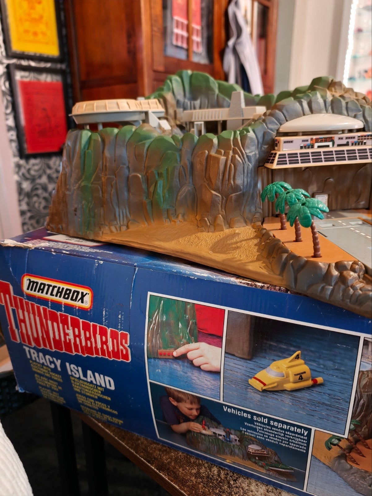 Thunderbirds Tracy Island speeleiland - Gebruikt, Ophalen, Gebruikt, Jongen of Meisje