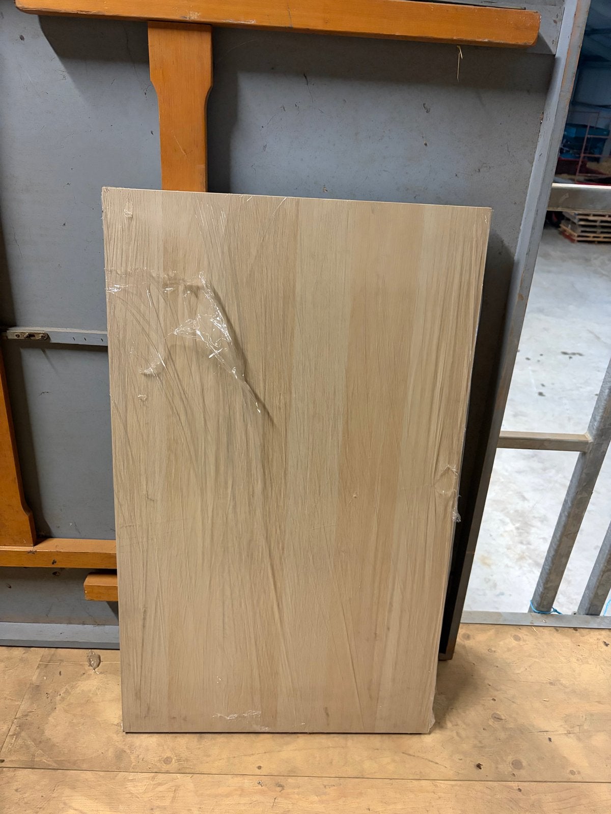 IKEA Bureau incl. verstelbare poten, Huis en Inrichting, Bureaus, Ophalen, Hout, IKEA, Nieuw