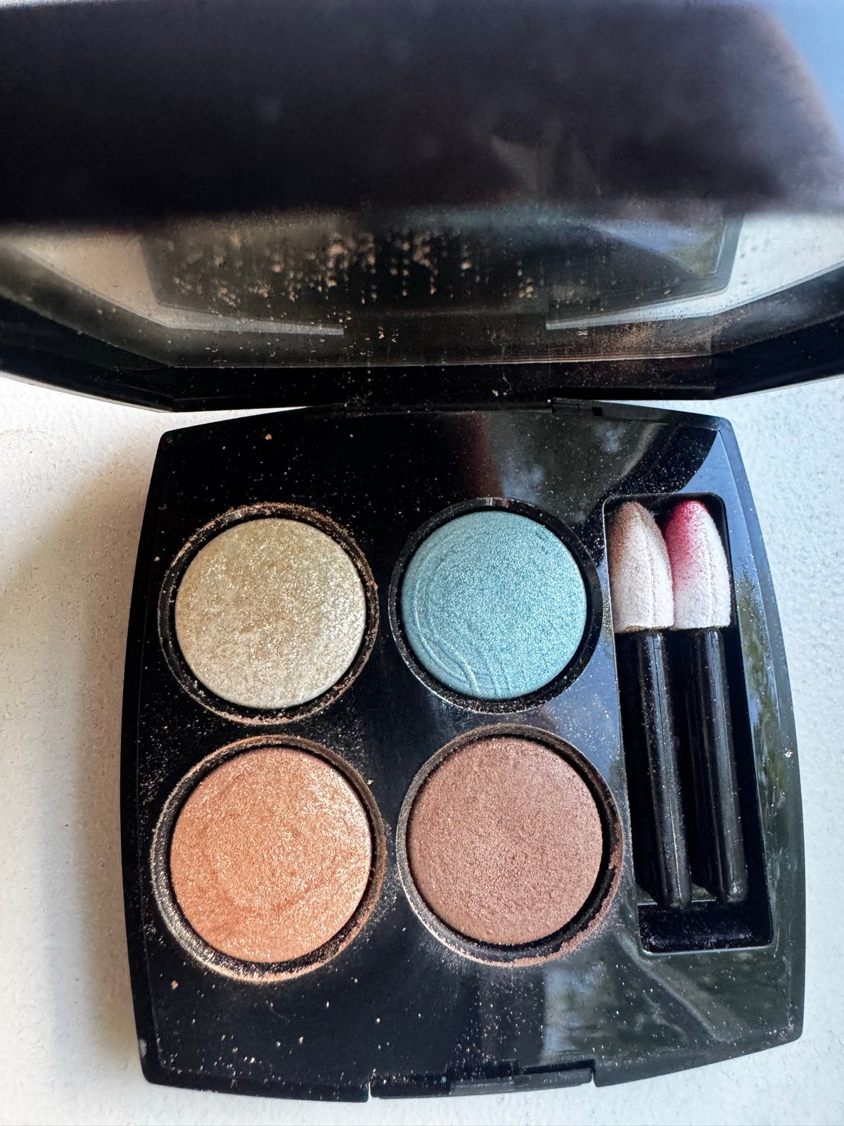 Chanel Les 4 Ombres Oogschaduw Palet - 78 Rivage, Gebruikt, Verzenden, Make-up, Overige kleuren