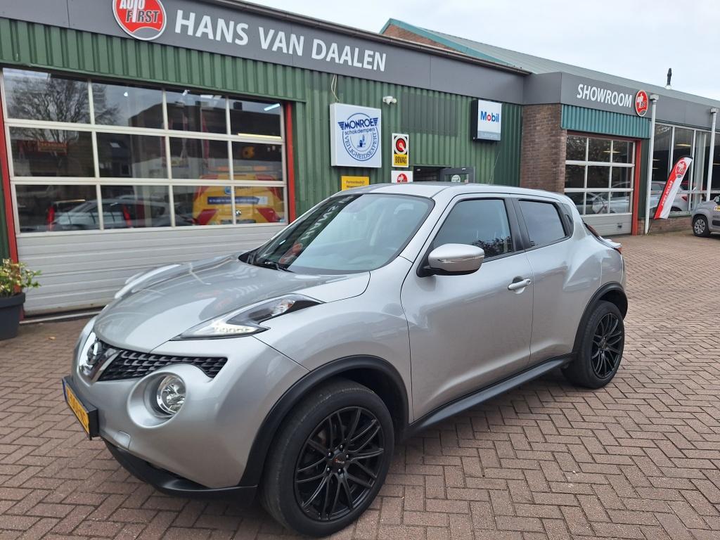 Nissan Juke 1.6 Acenta (bj 2016, automaat), Auto's, Nissan, Automaat, Automatische klimaatregeling, Euro 6, 4 cilinders
