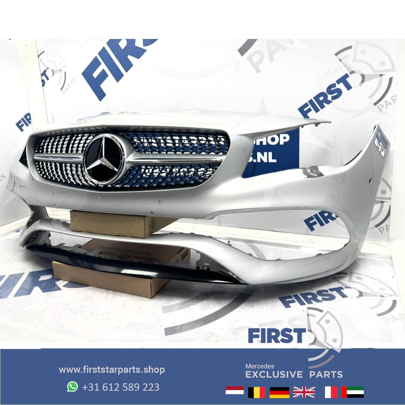 C117 X117 AMG BUMPER CLA Facelift AMG Voorbumper W117 A11788, Gebruikt, -, Voor, Ophalen of Verzenden