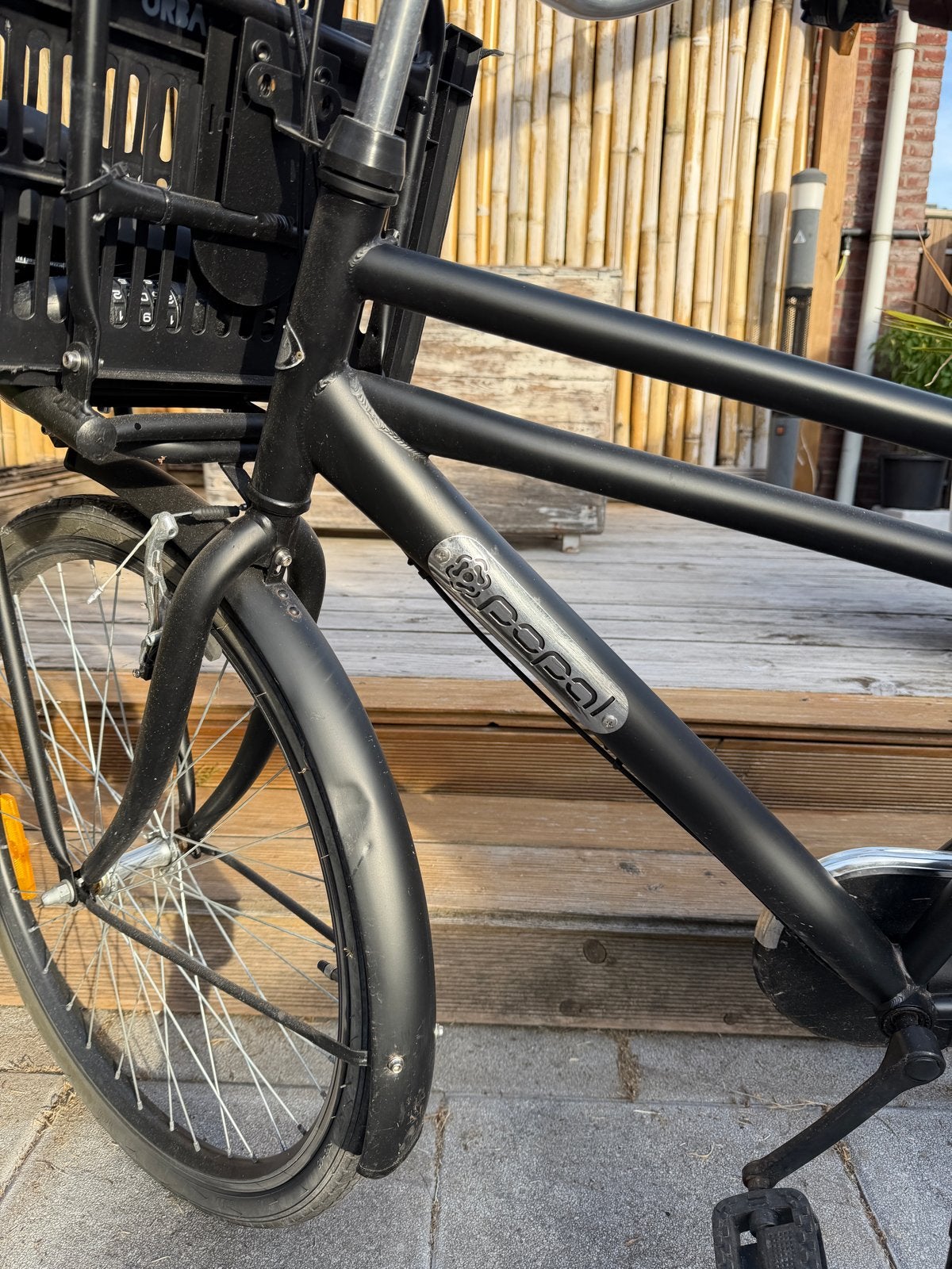 Popal jongensfiets met slot - Prima staat, Fietsen en Brommers, Fietsen | Heren | Herenfietsen, Ophalen, Gebruikt, Overige merken