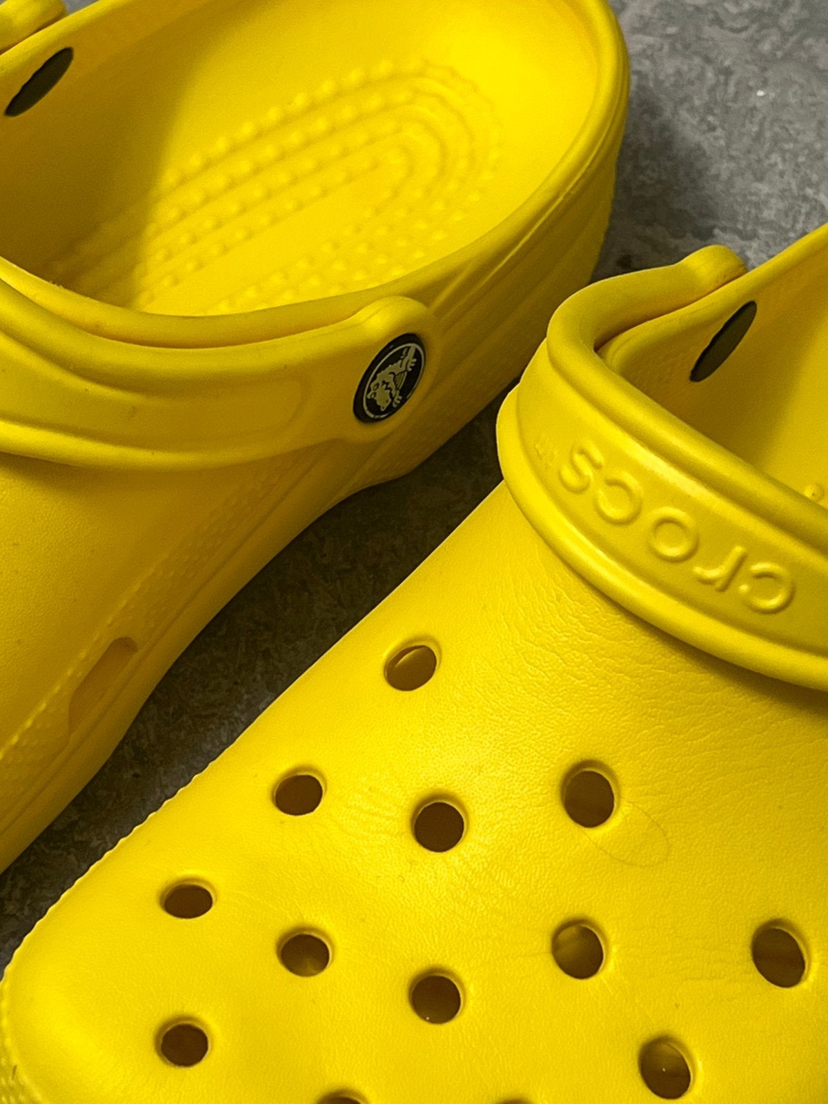 Crocs mooi geel maat 38, nauwelijks gebruikt 6-8, Ophalen of Verzenden, Zo goed als nieuw, Geel
