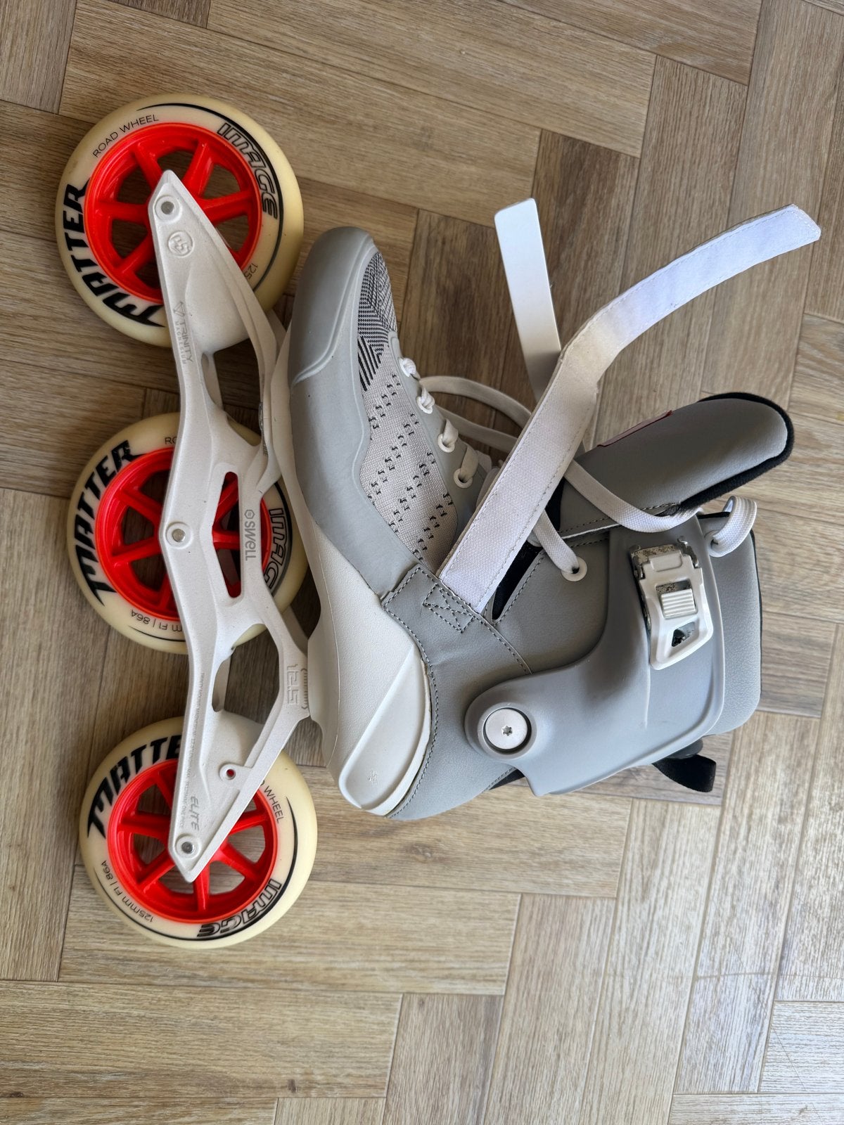 Powerslide Swell Road 125 inline skates - Maat 42-43, Ophalen of Verzenden, Zo goed als nieuw, Overige typen, Overige merken
