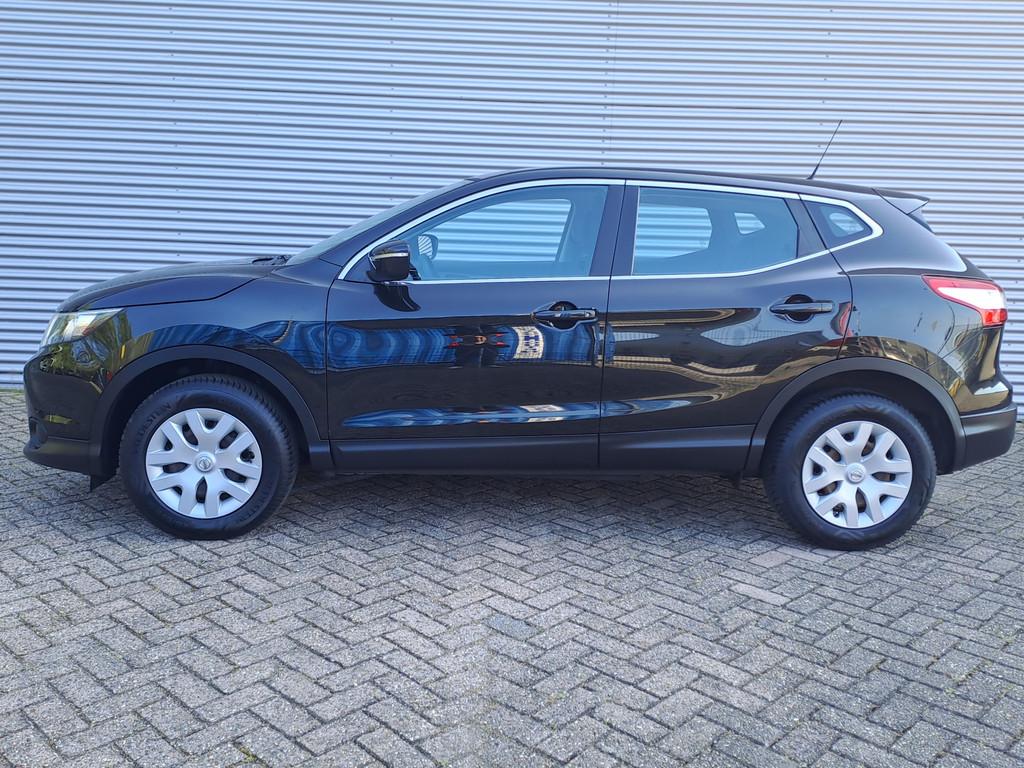 Nissan QASHQAI 1.2 Visia | Trekhaak | Airco | Cruise Control, Voorwielaandrijving, Stof, Gebruikt, 4 cilinders