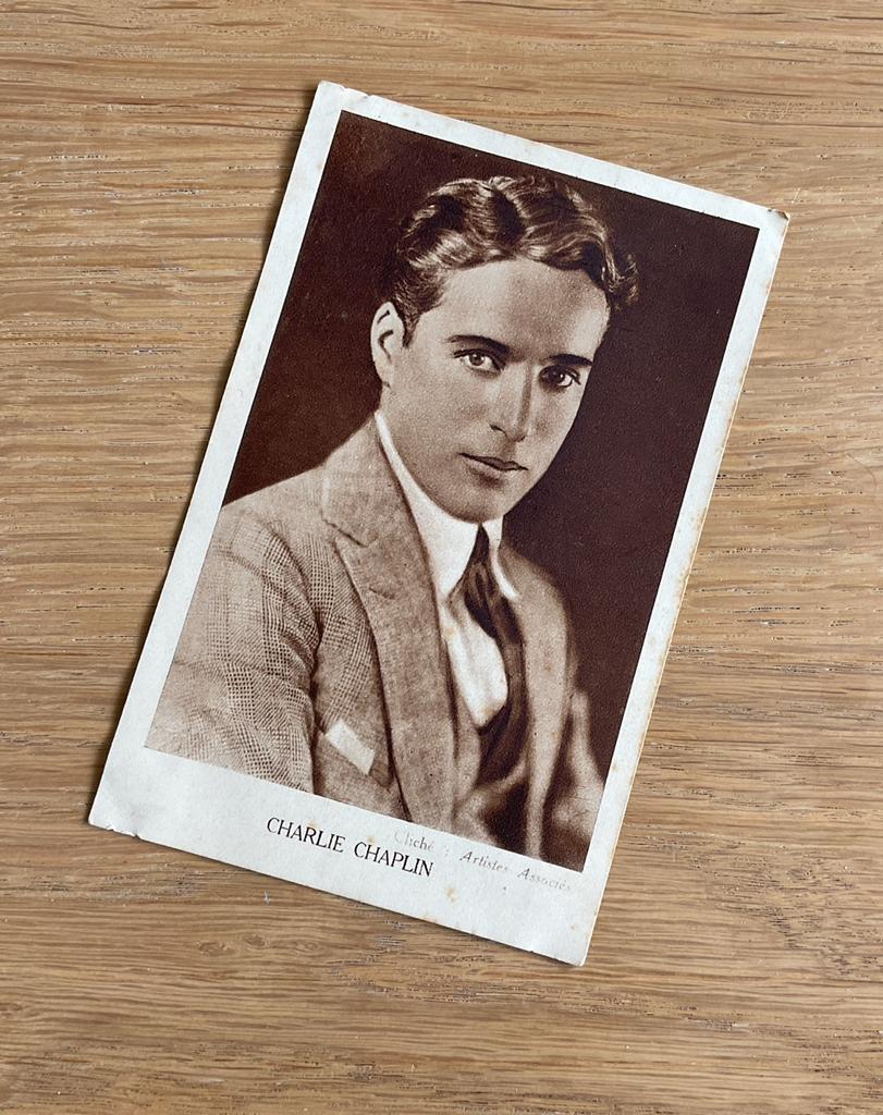 Vintage Ansichtkaart Charlie Chaplin - De Faam Breda, Verzamelen, Ophalen of Verzenden, Voor 1920, Ongelopen