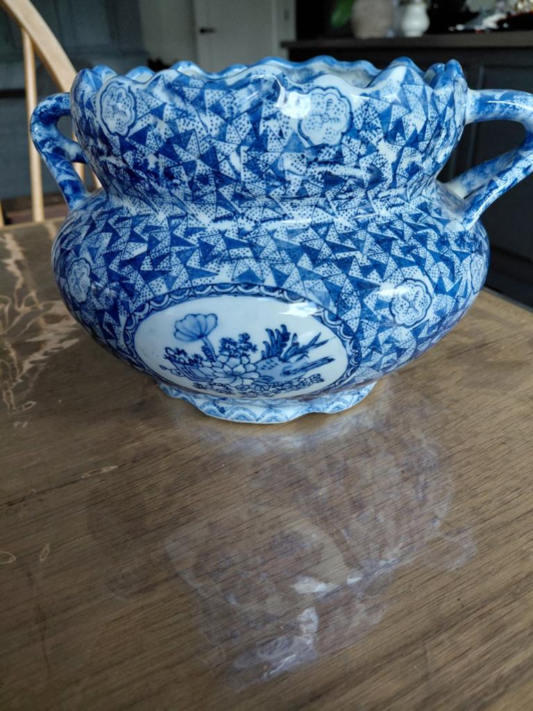 Cachepot of bloempot, Ophalen