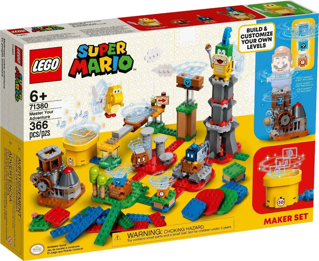 LEGO 71380 Master Your Adventure (Super Mario, Maker Set), Overige thema's, Nieuw, Ophalen of Verzenden, Complete set