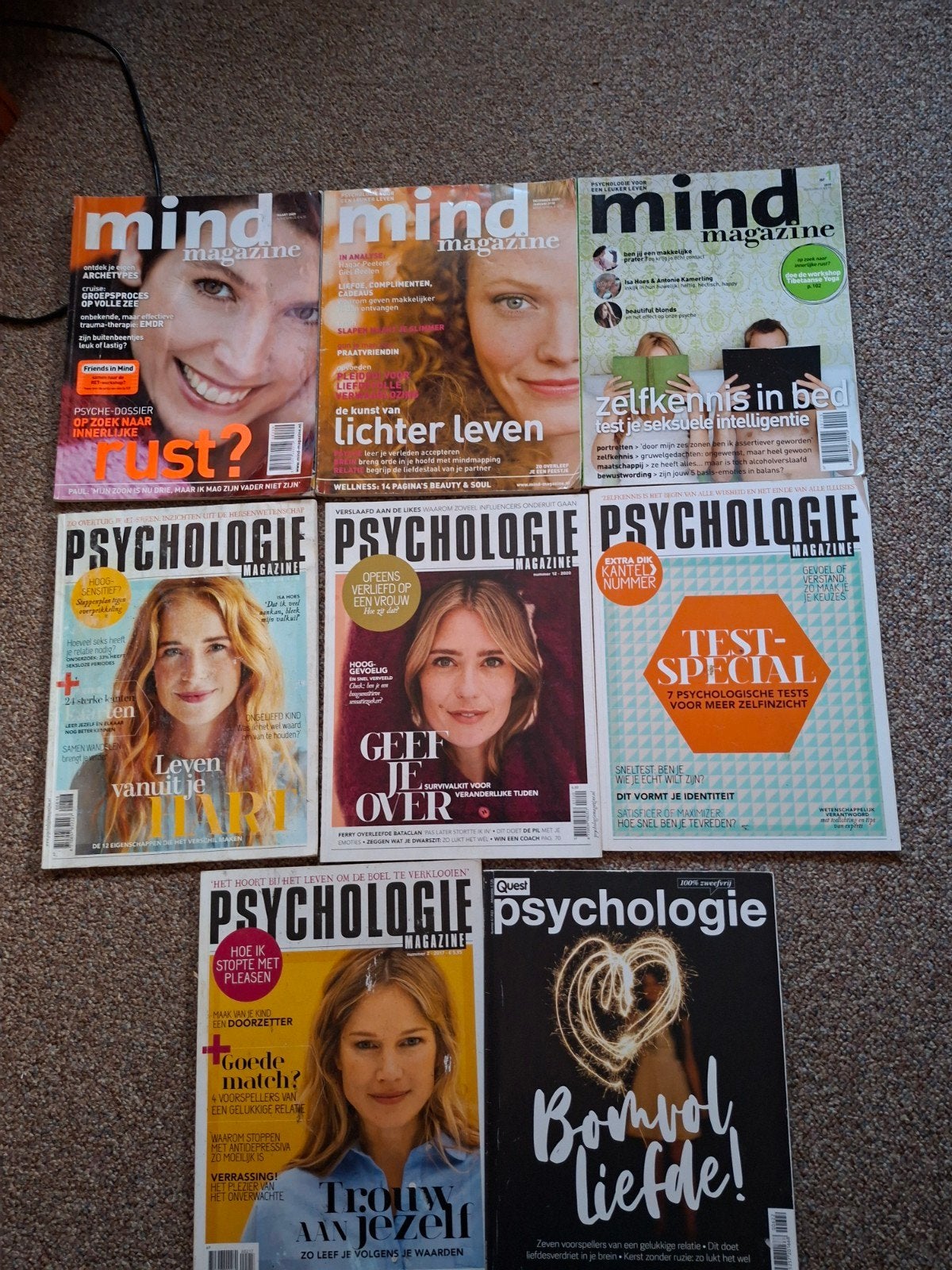 Psychologie/mind magazine, Boeken, Tijdschriften en Kranten, Ophalen, Zo goed als nieuw