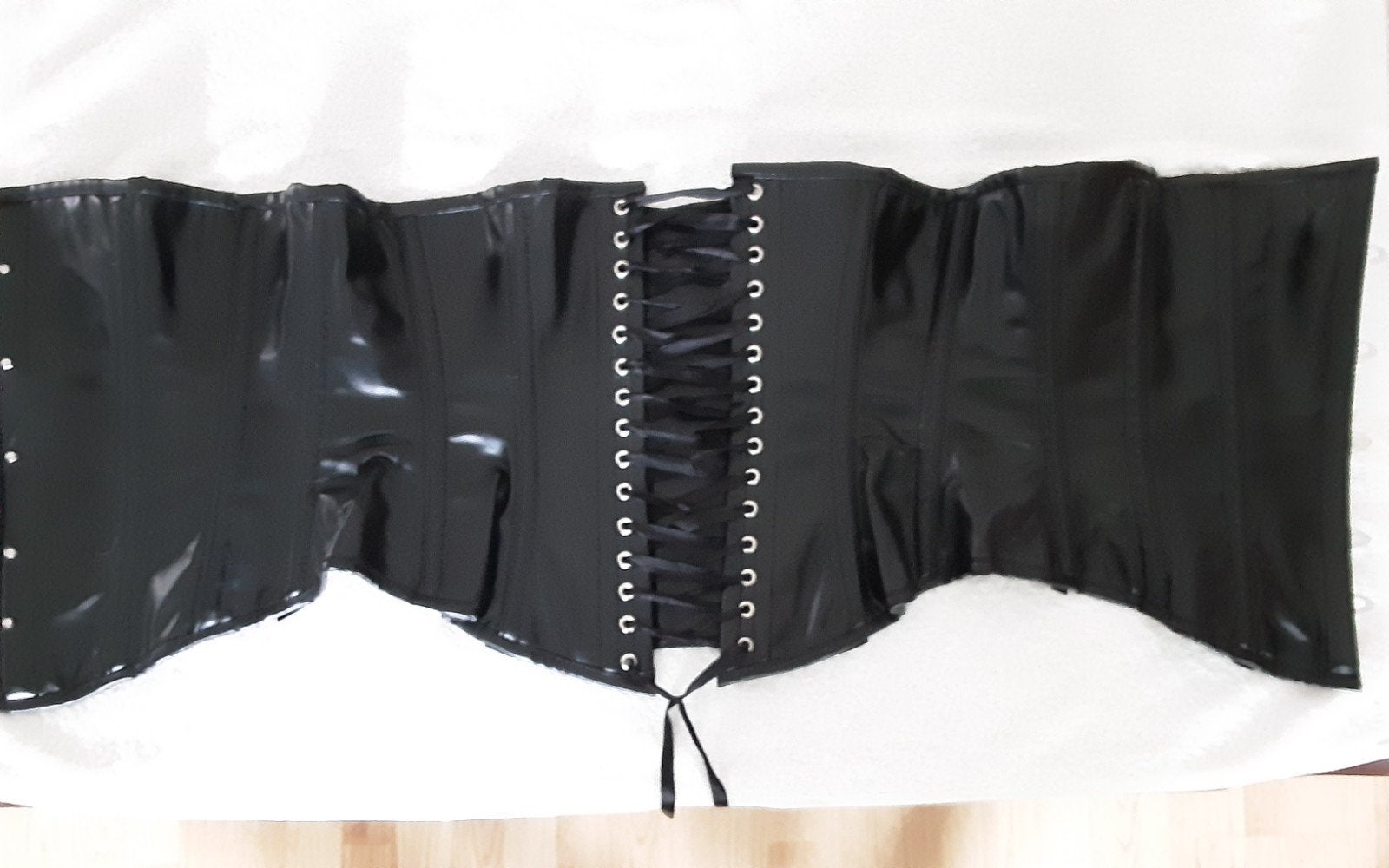 Zwart Underbust Corset Nepleer Maat 42, Ophalen of Verzenden, Zwart, Body of Korset