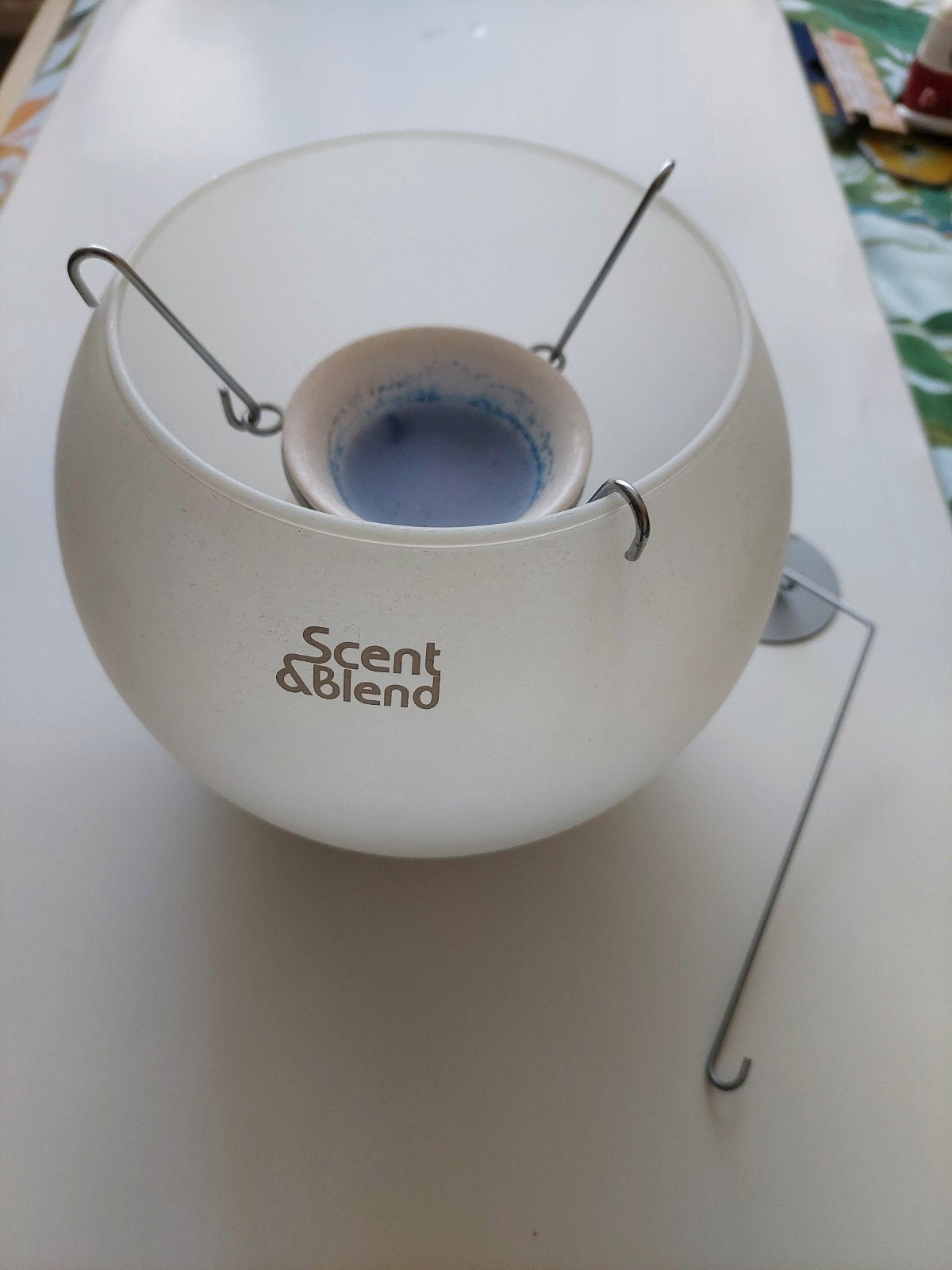 Scent & Blend Geurbrander met Scentchips, Ophalen of Verzenden, Zo goed als nieuw, Modern, Wit