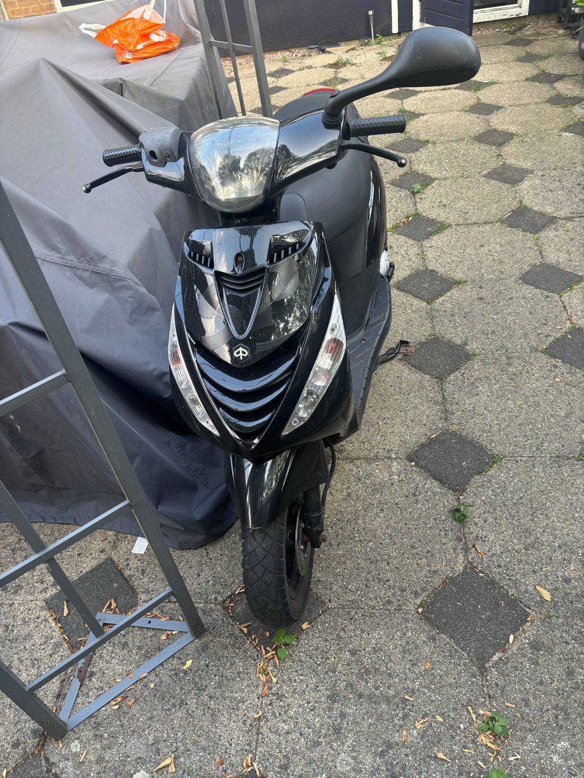 Piaggio Zip Scooter - Zwart, Goed Onderhouden, Ophalen, Piaggio, Gebruikt, Benzine
