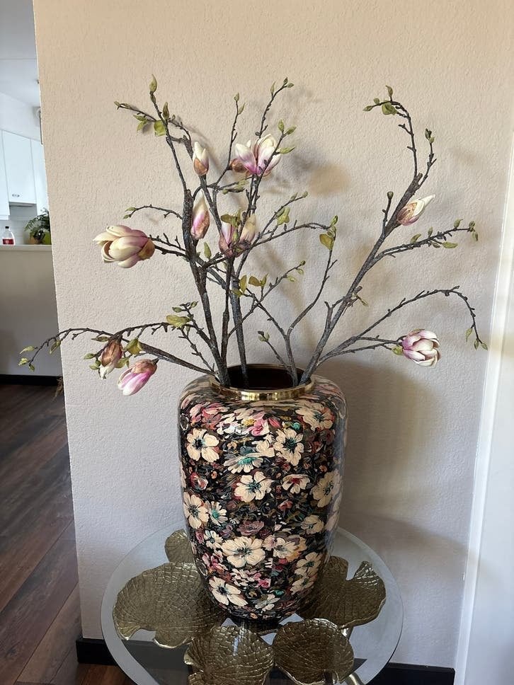 RICHMOND bloemen vaas chumono, Ophalen of Verzenden, Zo goed als nieuw, Metaal
