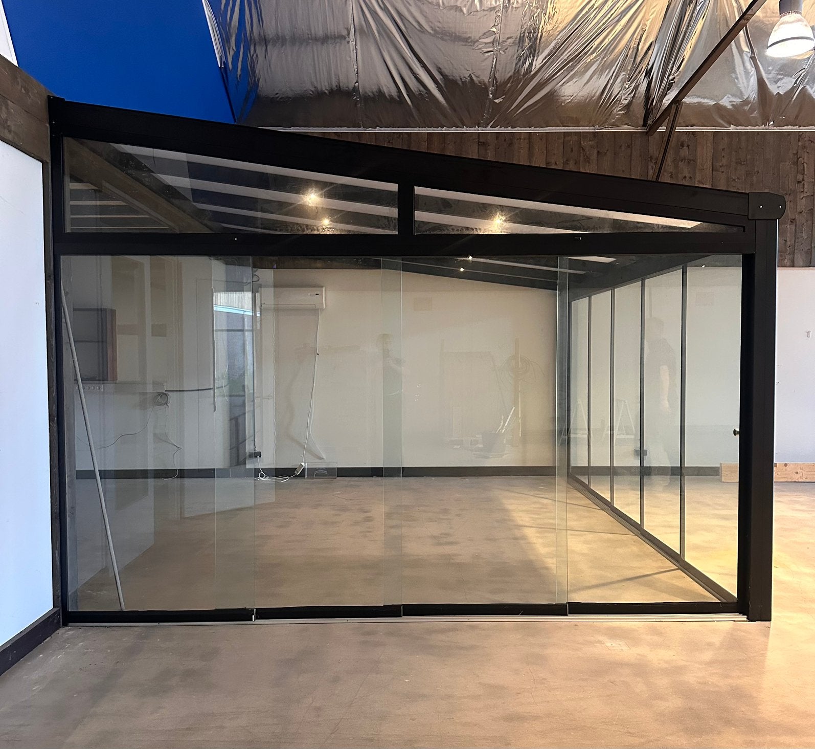 Luxe aluminium serre 5x4 m | showroommodel, Ophalen, Zo goed als nieuw, Serre