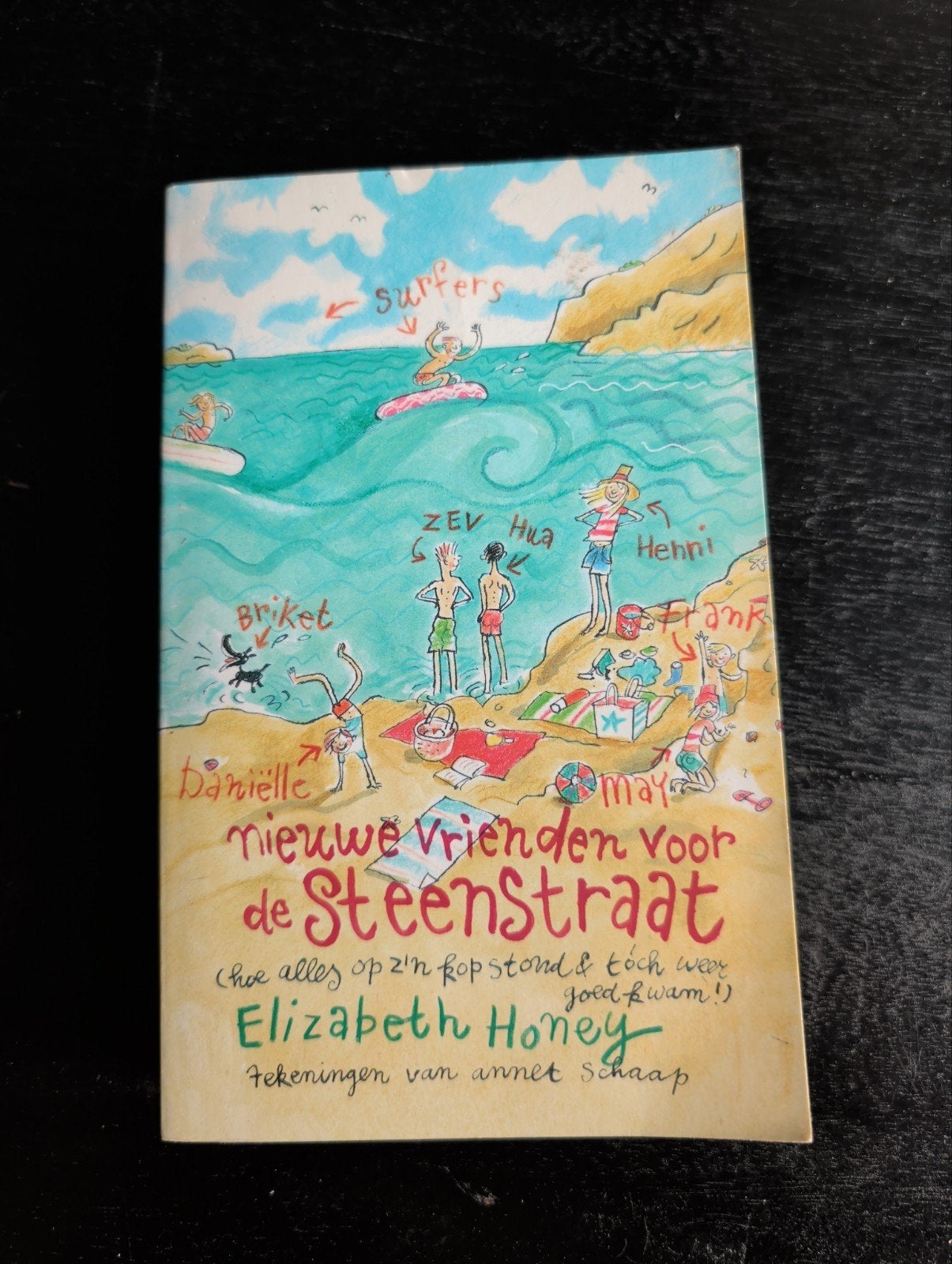 Nieuwe Vrienden voor de Steenstraat - Elizabeth Honey, Boeken, Ophalen of Verzenden, Zo goed als nieuw, Elizabeth Honey, Fictie algemeen
