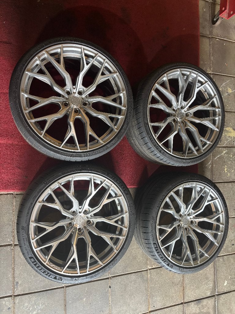 concaver cvr1 20 inch en 21 inch 5x112, Auto-onderdelen, Banden en Velgen, Ophalen, Gebruikt, 275 mm, Banden en Velgen