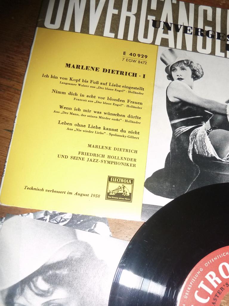 EP Marlene Dietrich – Unverganglich - Unvergessen, Folge 69, Cd's en Dvd's, Vinyl Singles, Ophalen of Verzenden, Zo goed als nieuw