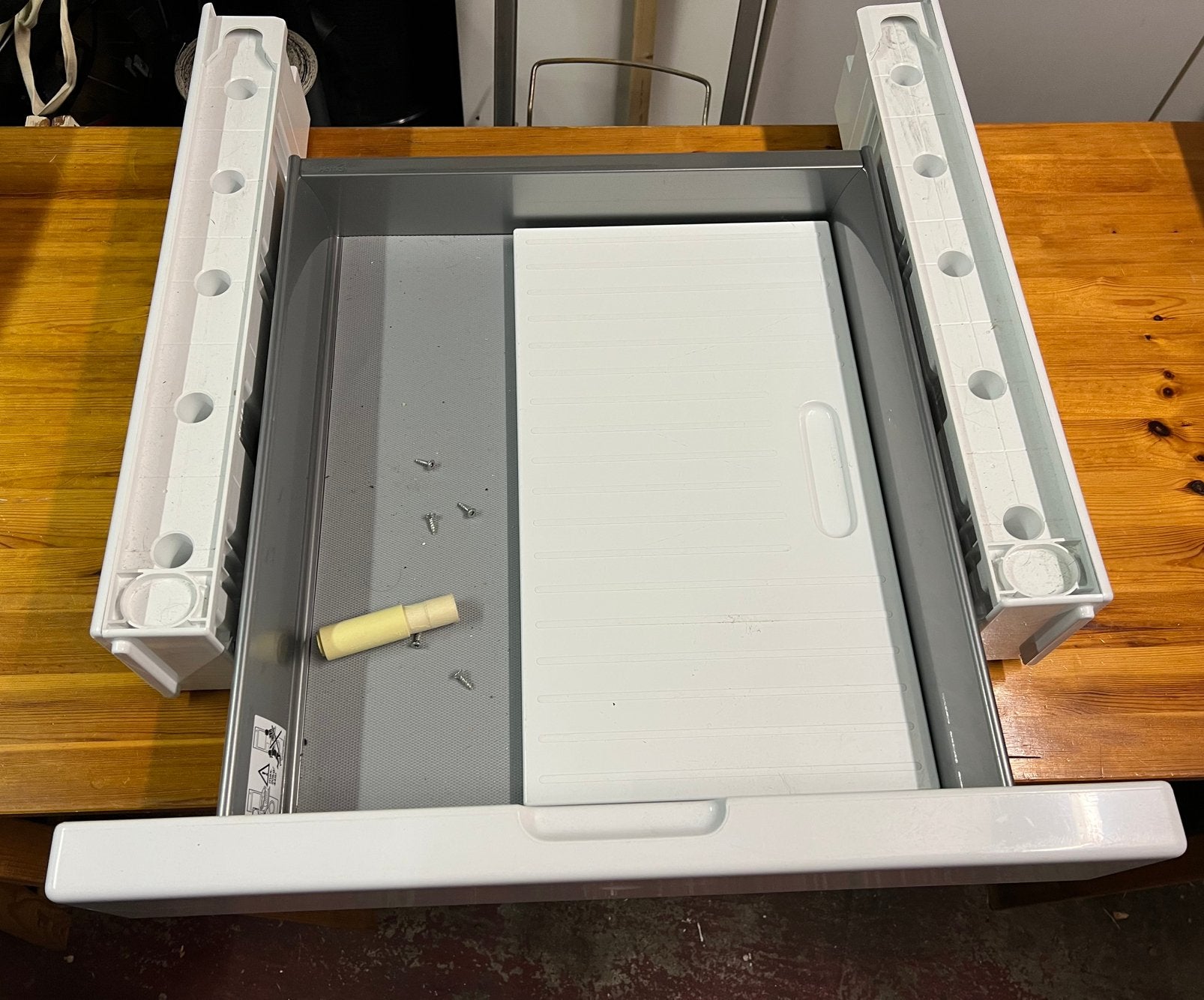 Tussenstuk Miele WTV 511 wasmachine en droger, Witgoed en Apparatuur, Onderdelen en Toebehoren, Ophalen, Zo goed als nieuw