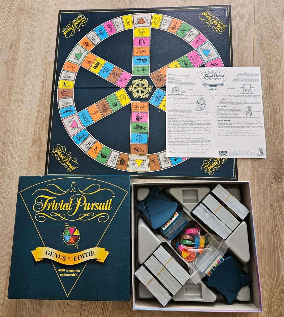 Trivial Pursuit Genus Editie - Klassiek Bordspel, Ophalen, Gebruikt, Parker