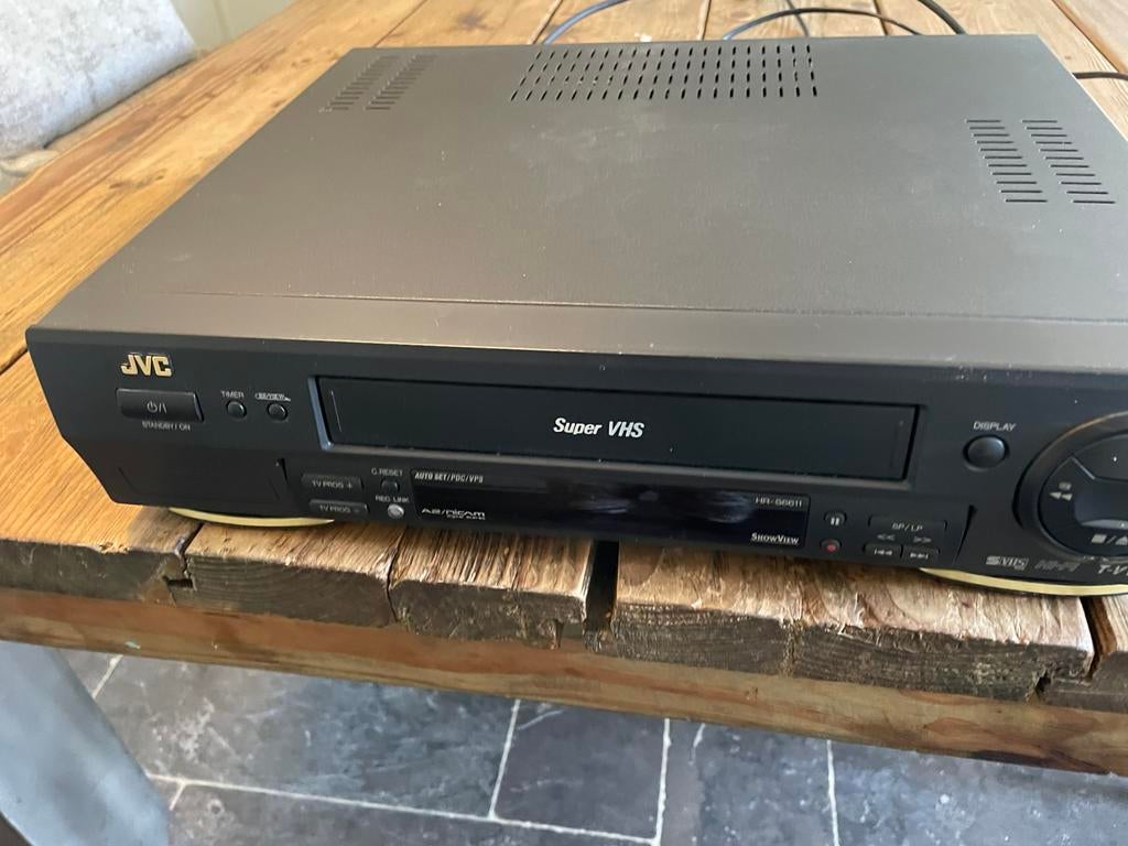 JVC HR-S6611 videorecorder, Ophalen of Verzenden, Zo goed als nieuw, JVC