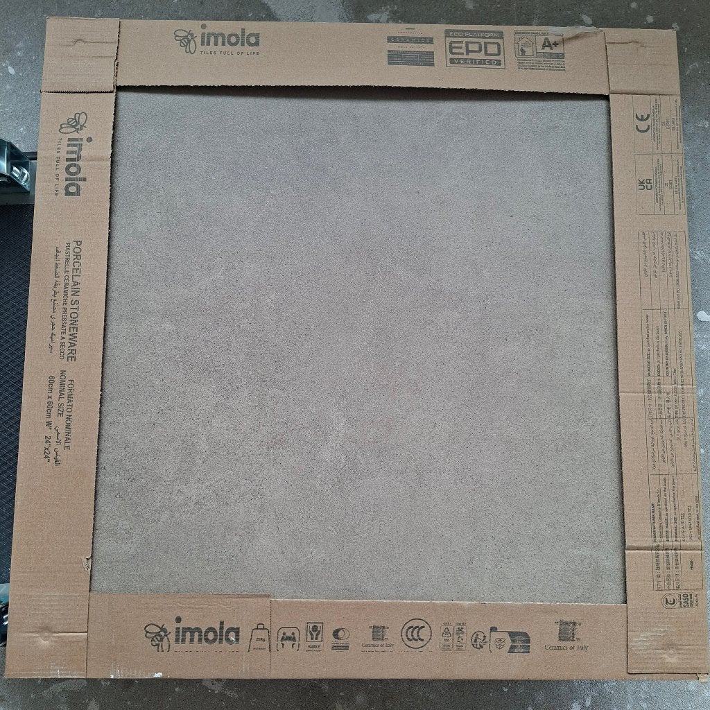 3 Vloer/wandtegels Imola Azuma up 60 x 60 A.up 60tp rm, Ophalen, 60 cm of meer, Nieuw, Minder dan 5 m²