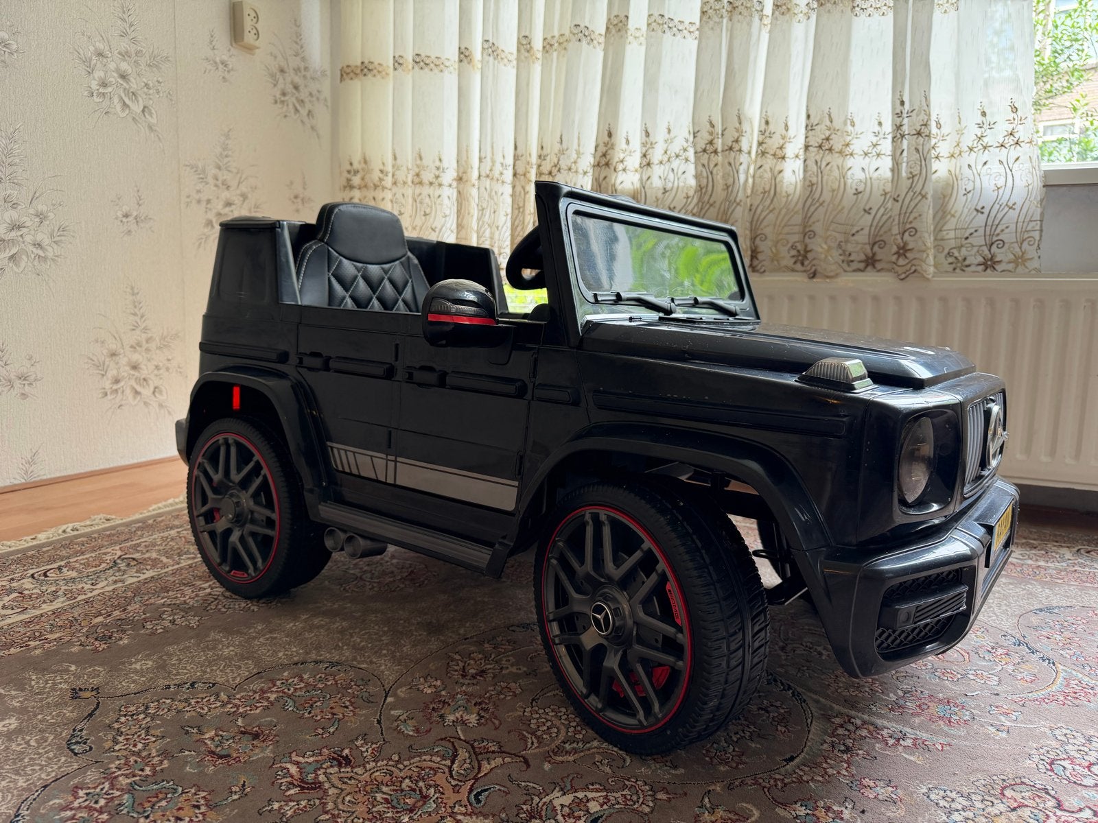 Mercedes-AMG G 63 elektrische kinderauto, Ophalen of Verzenden, Zo goed als nieuw, Afstandsbediening