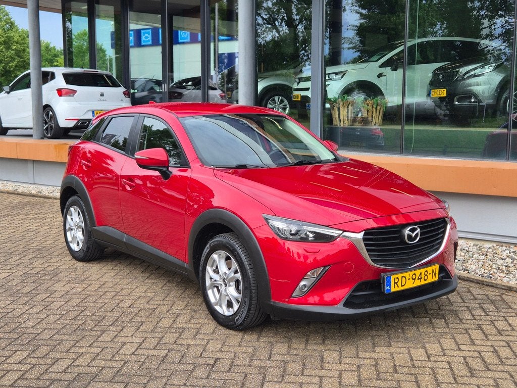 Mazda CX-3 2.0 SkyActiv-G 120 SkyLease+ / Trekhaak / Stoelve, 1998 cc, Euro 6, 4 cilinders, Multifunctioneel stuurwiel