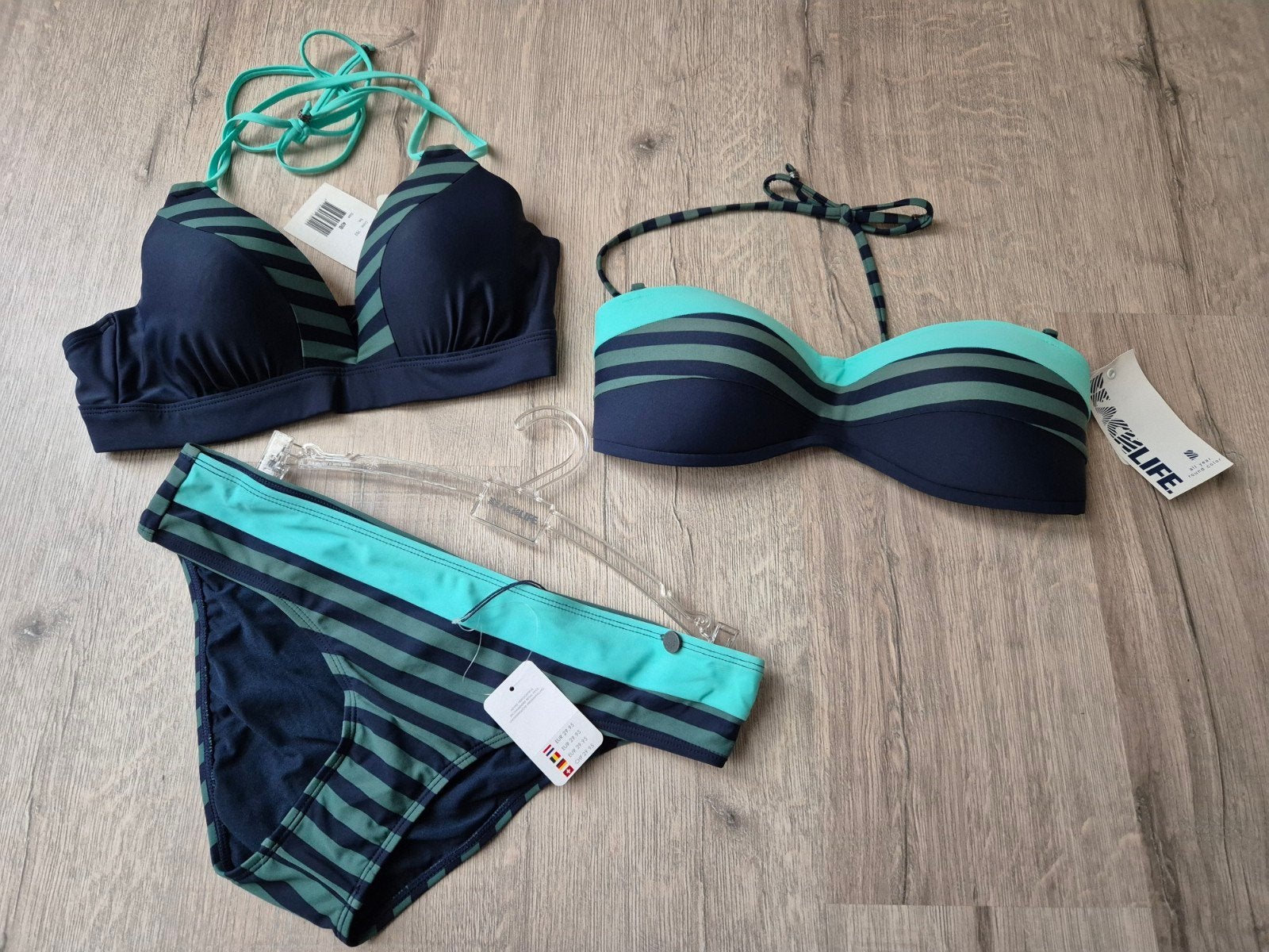Beachlife bikini set maat M / cup B, Beachlife, Blauw, Nieuw, Ophalen of Verzenden