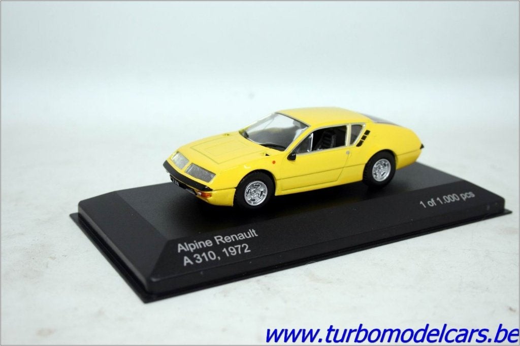 Renault Alpine A310 1972 1/43 WhiteBox, Ophalen of Verzenden, Nieuw, Auto, Overige merken