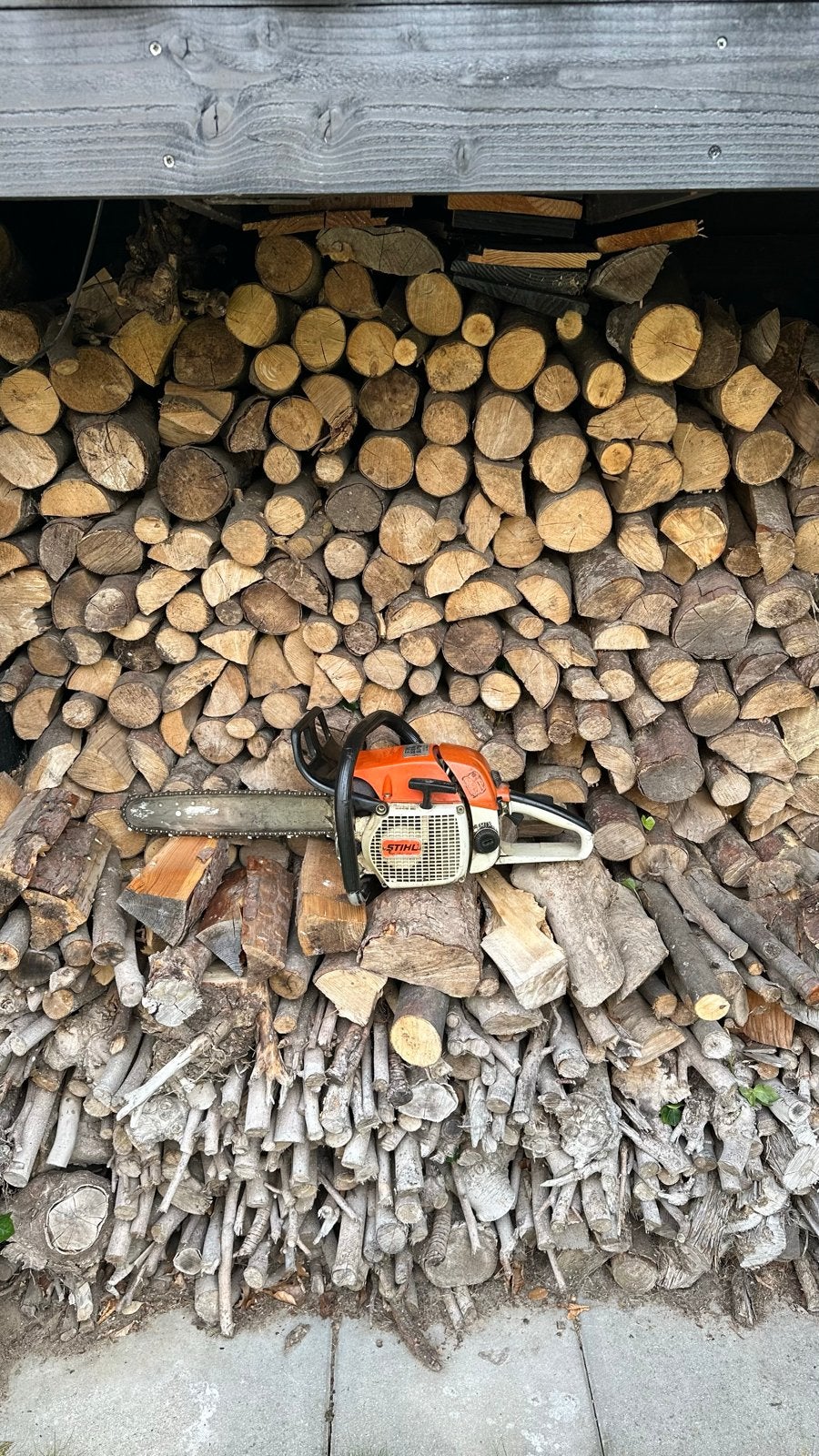 Stihl MS 028 AV Super Kettingzaag 51,4cc 3,4pk, Ophalen, Gebruikt