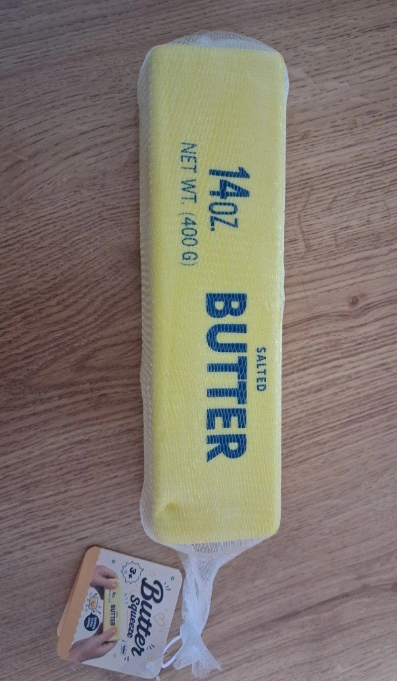 Butter Squeeze Stressbal - Nieuw in verpakking, Ophalen of Verzenden, Nieuw, Overige typen