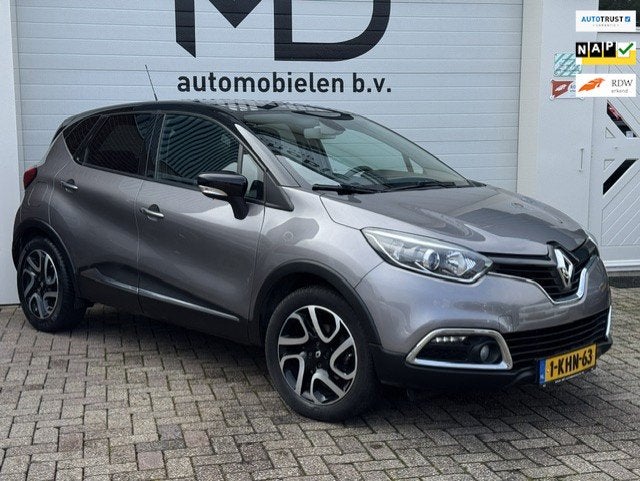 Renault Captur 1.2 TCe Dynamique - Automaat - Trekhaak - LED, Euro 5, Stof, Zwart, 4 cilinders