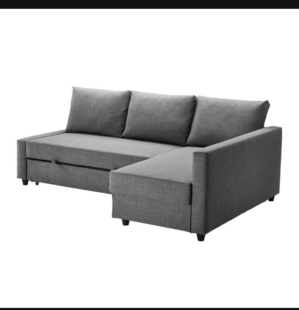 IKEA Friheten Hoekbank Slaapbank - Zo Goed Als Nieuw!, Ophalen, Tweepersoons, Zo goed als nieuw, Overige maten