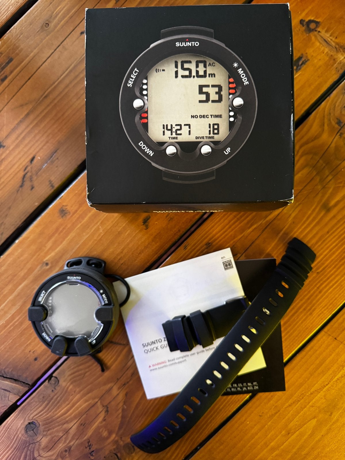 Suunto Zoop Novo Duikcomputer, Watersport en Boten, Ophalen, Zo goed als nieuw, Duikcomputer