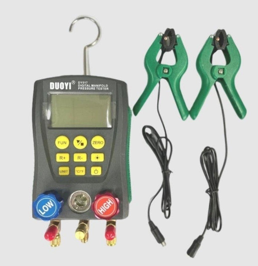Digitale manometer voor Airco en Koelsystemen, Ophalen