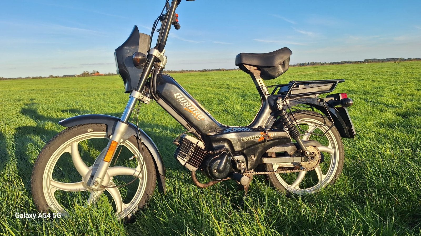 Tomos A3 Quadro E-Start 2015 Zeer mooi origineel, Fietsen en Brommers, Ophalen, Gebruikt, 2 versnellingen, Quadro